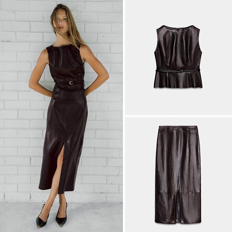 Ethnic Fashion For Women - Spring New Arrival Women's Leather Effect