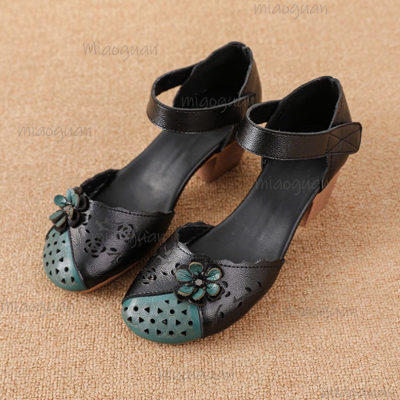 Ethnic Fashion For Women - Hollow Out Cover Toe Gladiator Sandals