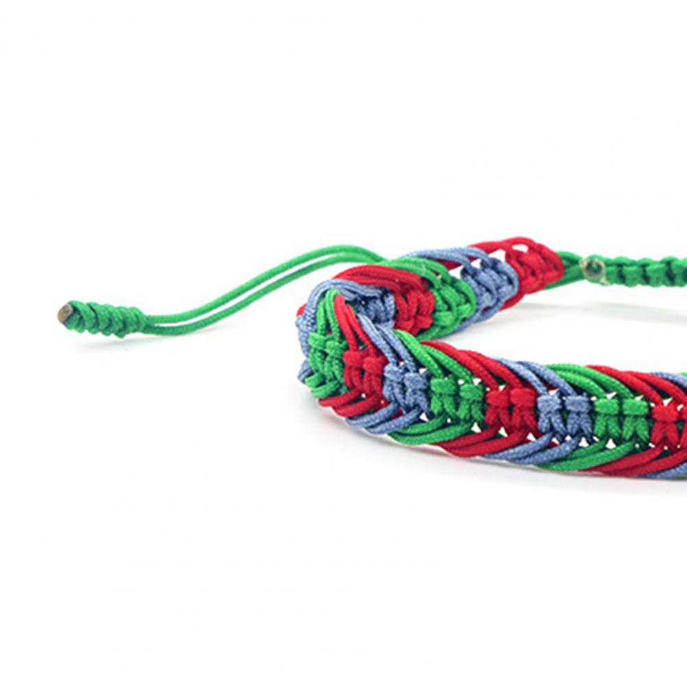 Ethnic Fashion Meaning - Support Accessory Handmade Braided Bracelet Adjustable