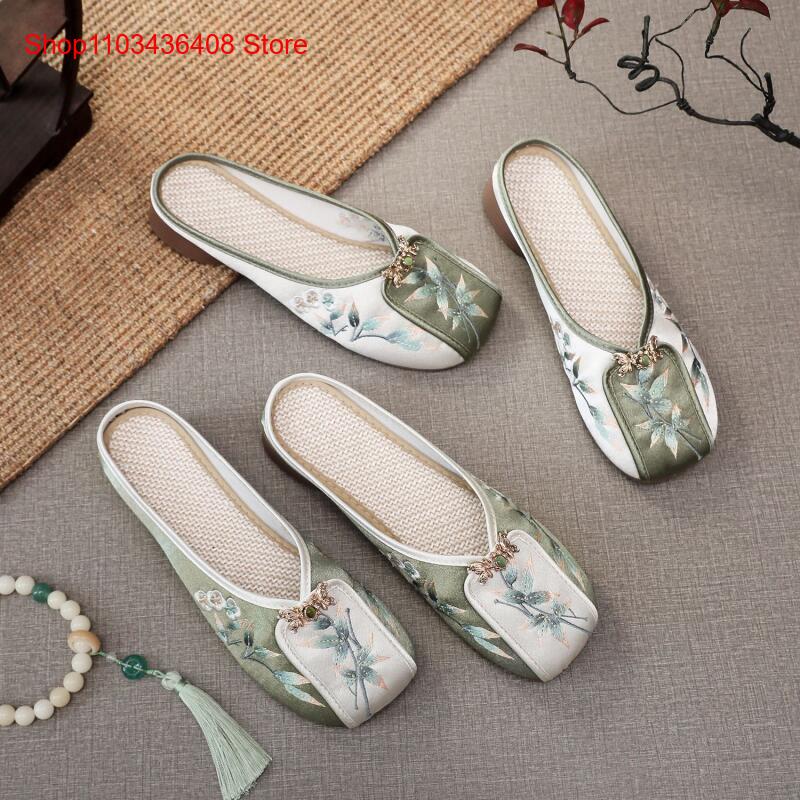 New Embroidered Slippers for H - Ethnic Fashion For Women ulasan dan harga