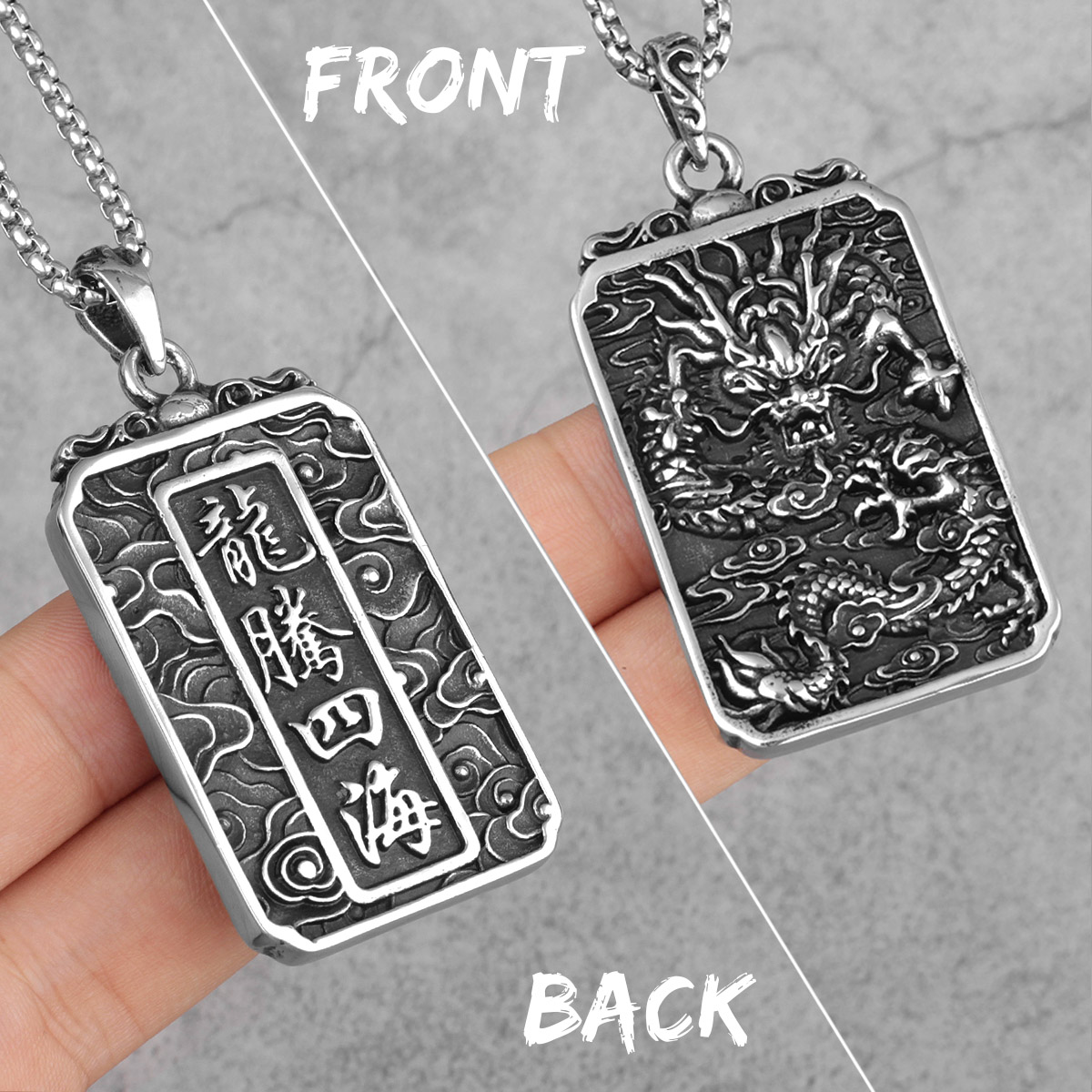 Chinese Dragon Good Meaning Am - Ethnic Fashion Meaning ulasan dan harga