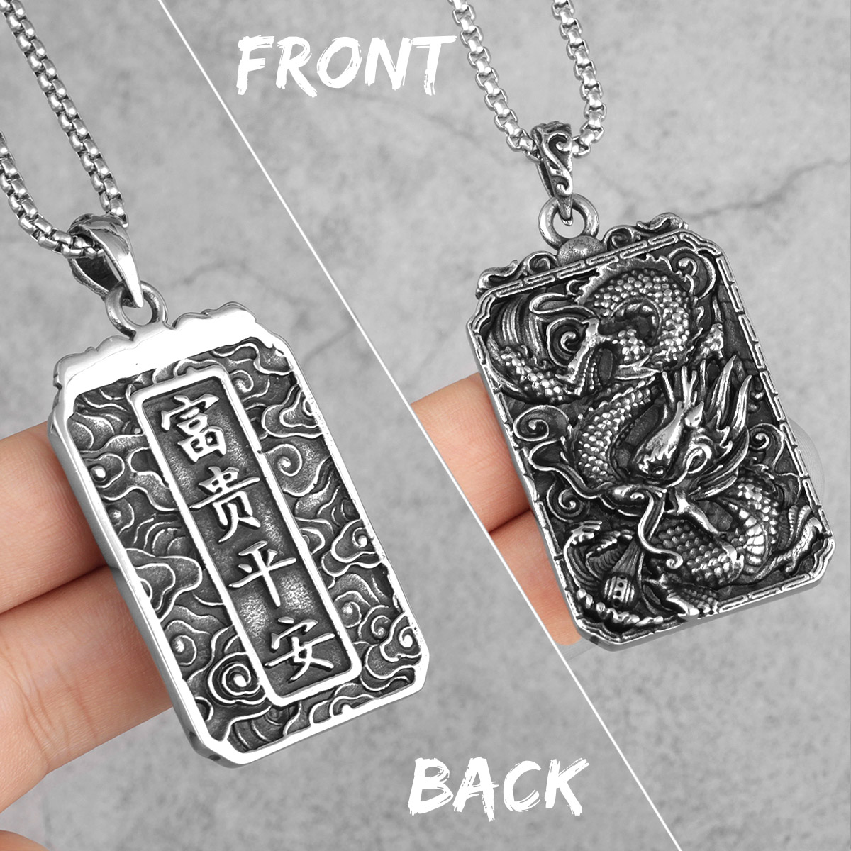 Chinese Dragon Good Meaning Am - Ethnic Fashion Meaning ulasan dan harga