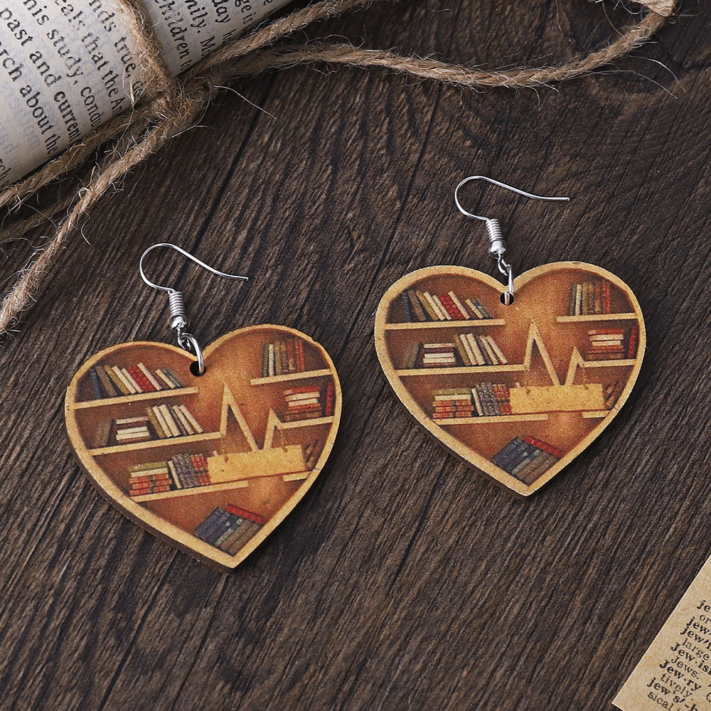 Book Lovers Heart Librarian Ea - Ethnic Fashion Book ulasan dan harga