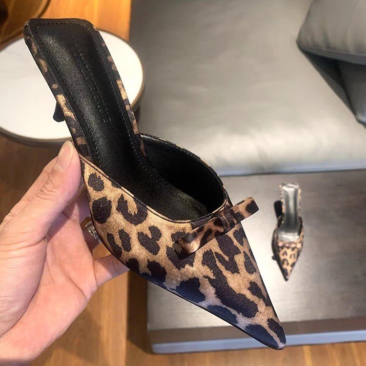 women's leopard-print pointed  - Ethnic Fashion For Women ulasan dan harga