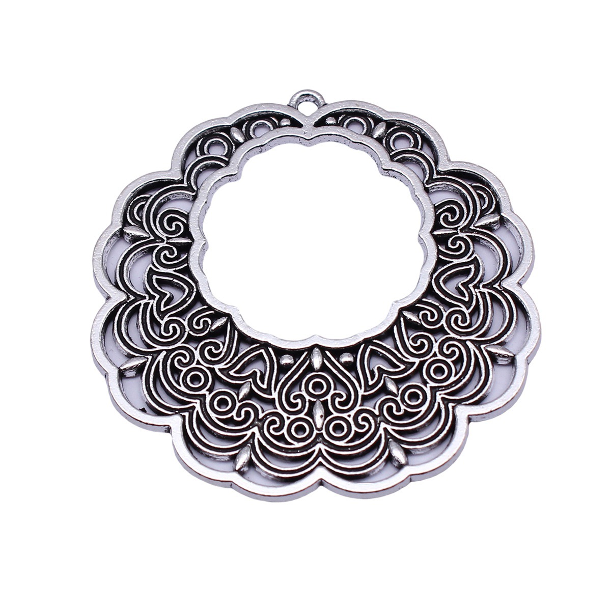 Boho Ethnic Mandala Pendant Fl - Ethnic Fashion Collection ulasan dan harga