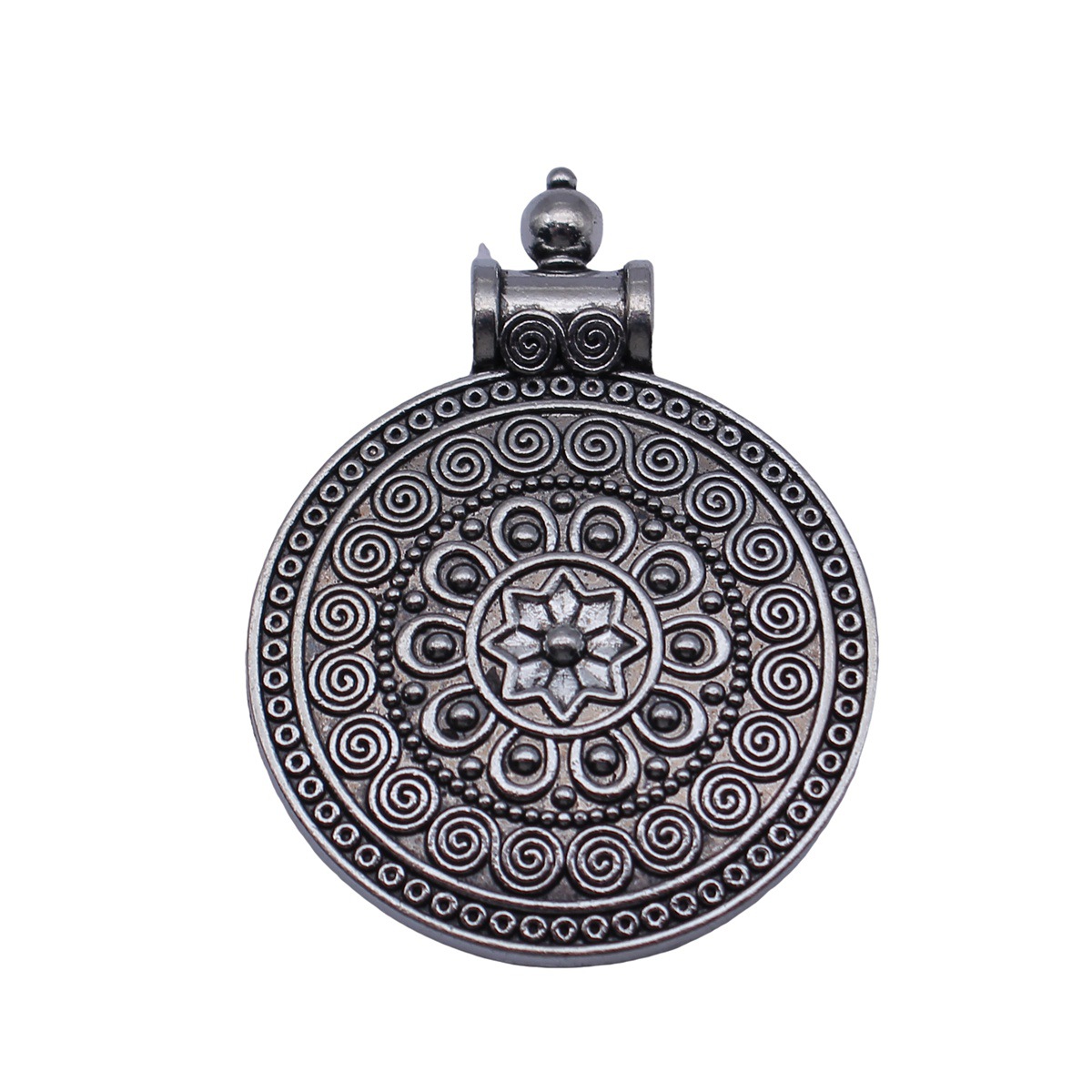 Boho Ethnic Mandala Pendant Fl - Ethnic Fashion Collection ulasan dan harga