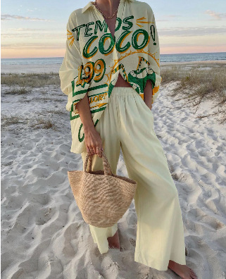 Casual boho Printed 2 Piece Se - Ethnic Fashion Collection ulasan dan harga