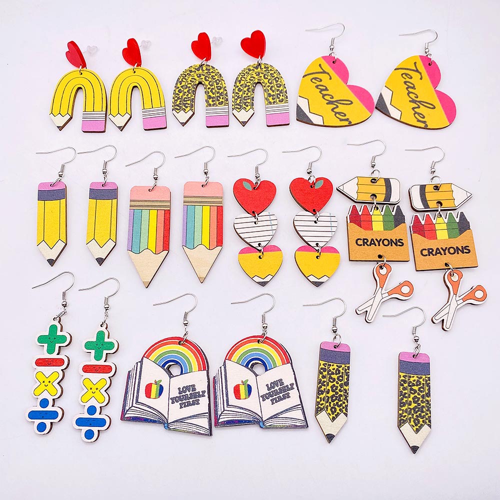 New Teacher Student Earrings L - Ethnic Fashion Book ulasan dan harga