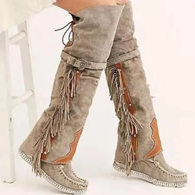 Fashion Bohemia Knee-length Wo - Ethnic Fashion For Women ulasan dan harga
