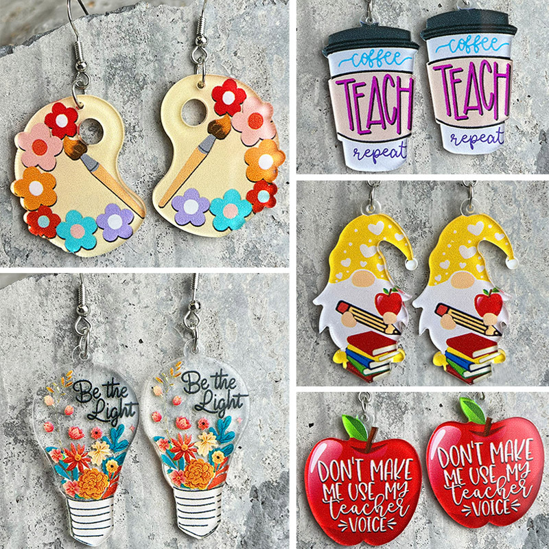 Teachers' Day Earrings Student - Ethnic Fashion Book ulasan dan harga