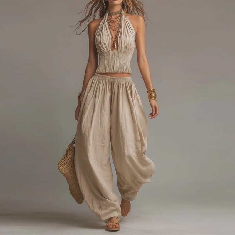 2026 New Boho Chic Two Piece S - Ethnic Fashion Collection ulasan dan harga