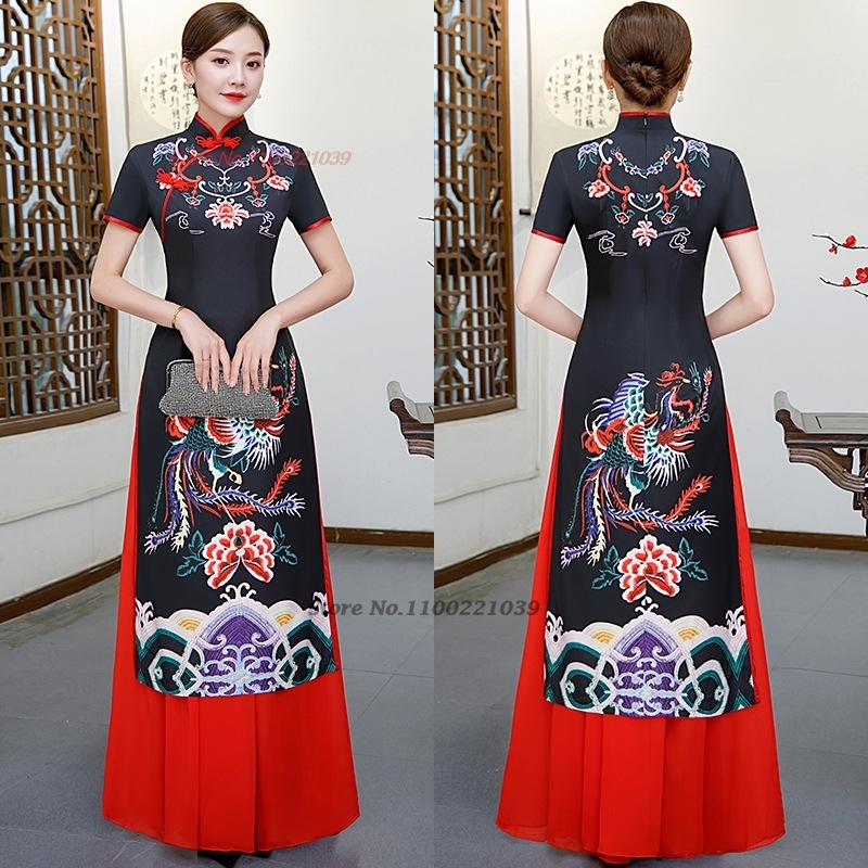 2026 chinese improved qipao dr - Ao Dai Vietnam Dress ulasan dan harga