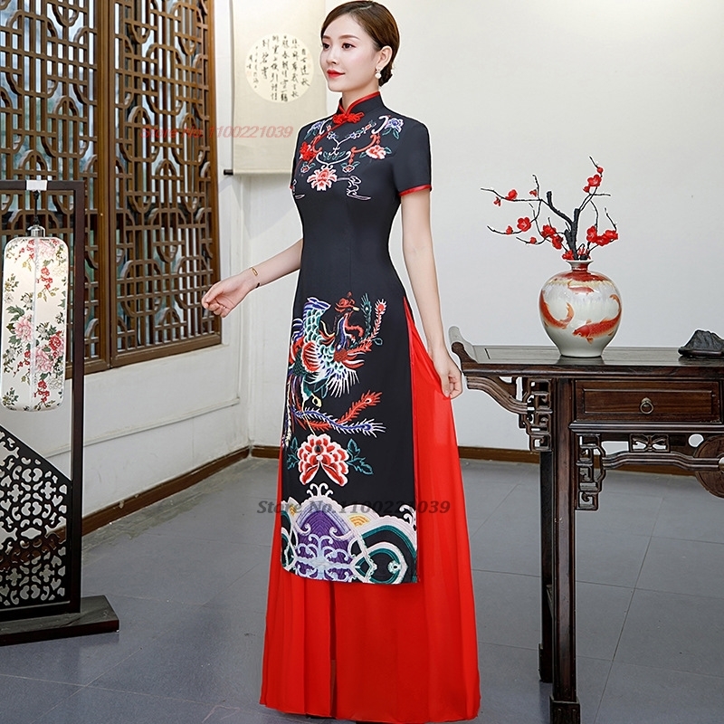 2026 chinese improved qipao dr - Ao Dai Vietnam Dress ulasan dan harga