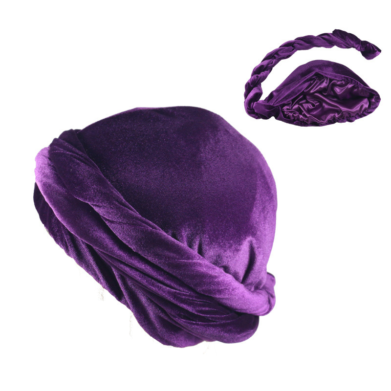 Solid Color Men's Velvet Head  - Ethnic Fashion Designers ulasan dan harga