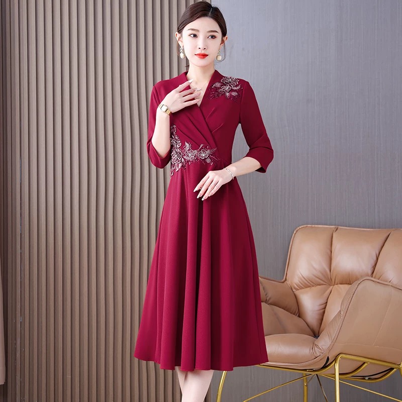 Women Aodai Vietnam Cheongsam  - Ao Dai Vietnam Dress ulasan dan harga